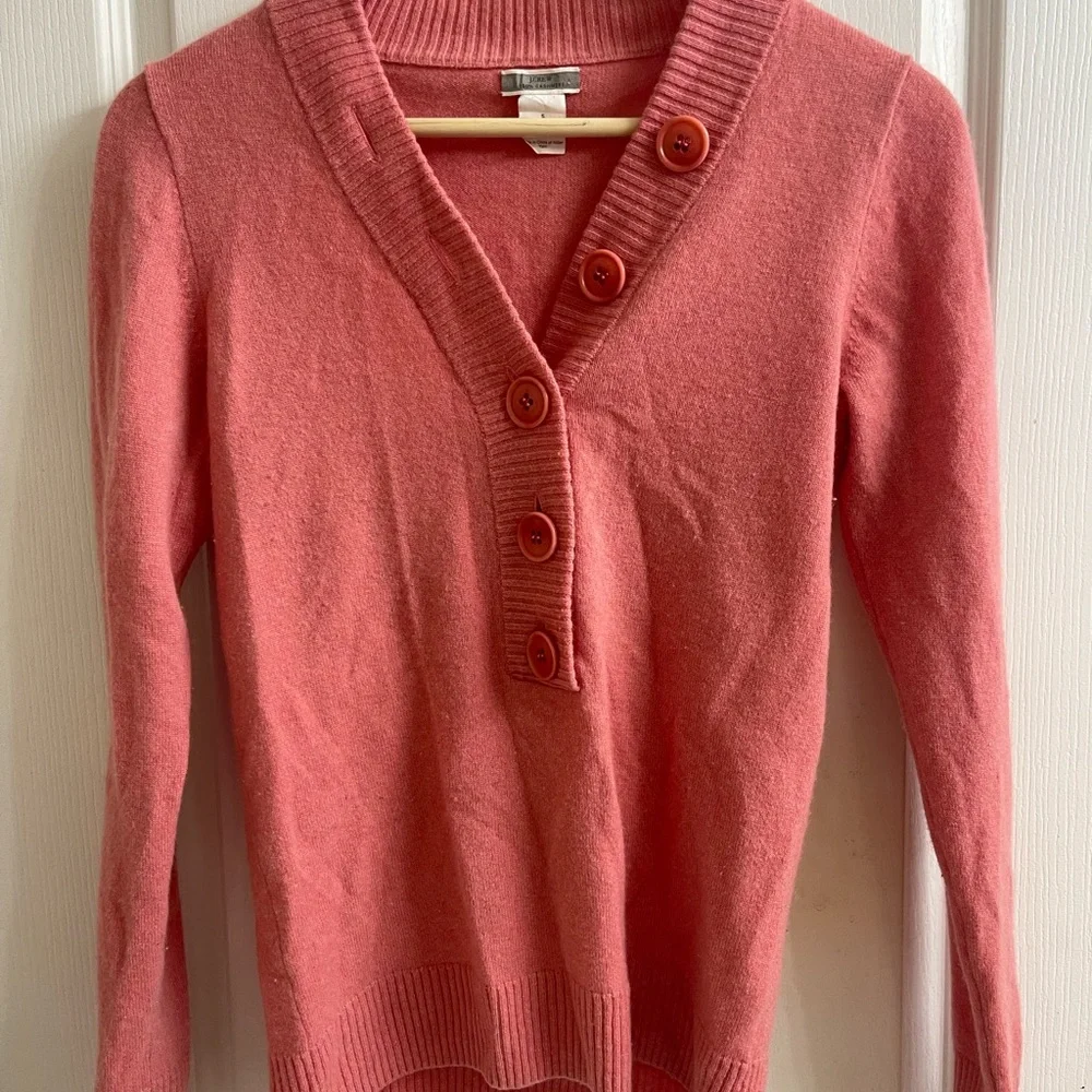J. Crew 100% cashmere sweater size small - Picture 1 of 2